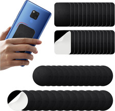 50 Pcs Metal Plate for Phone Magnet, Durable Adhesive Magnetic Plate for Phones