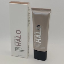 Smashbox HALO Healthy Glow All-In-One Tinted Moisturizer  DARK  1.4 fl oz NIB