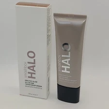 Smashbox HALO Healthy Glow All-In-One Tinted Moisturizer ~ DARK ~ 1.4 fl oz ~NIB