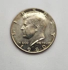 1980 D KENNEDY HALF DOLLAR CIRCULATED Good Shape