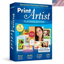 Transform Your Projects: Print Artist Platinum 25 with 377,000 Graphics More