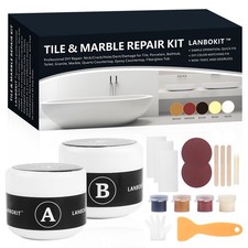 Tile, Granite and Marble Repair Kit Color Match , 3.7 OZ Tub Fiberglass...