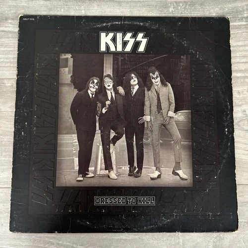 Kiss "Dressed To Kill" Vinyl LP 1975 Record Casablanca NBLP 7016 #897