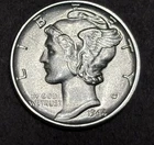 1944-P  Mercury Dime - BU Uncirculated - 90% Silver