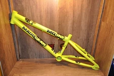 20 BMX Frame Steel  Madd Gear Yellow.