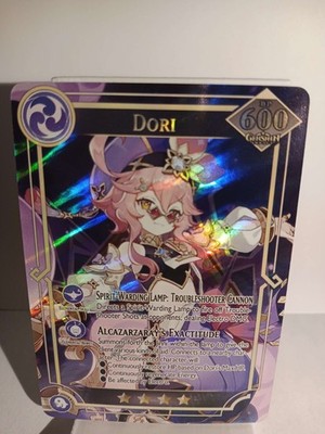 DORI 600BP Holographic Genshin Impact CCG