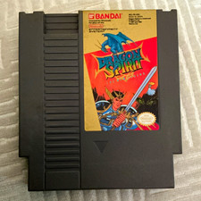 Bandai Dragon Spirit Nintendo NES Game Cartridge NTSC-U/C (US/Canada) 1985