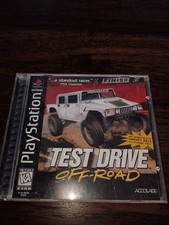 Sony Playstation 1 Game Complete Works Great Test Drive Off Road