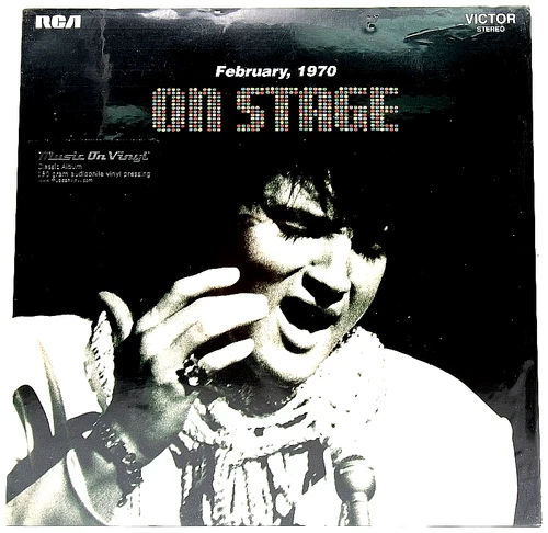 Elvis Presley – "On Stage (February, 1970)"  2021 RE - 180g LP - NEW / SEALED