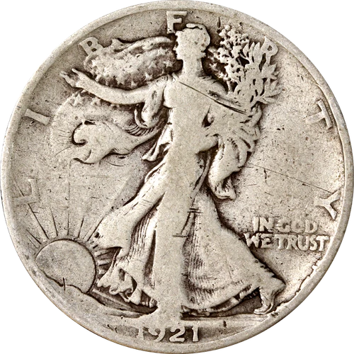 1921-S Walking Liberty Half