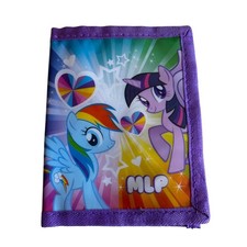 My Little Pony Kids Wallet Rainbow Dash and Twilight Sparkle Purple