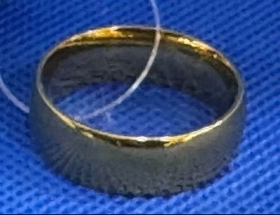 Titanium Steel Band Ring - Size 12