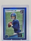 2025 Panini Donruss Optic - Rated Rookie Jaxson Dart #273 Blue Hyper Prizm (RC)