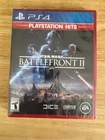 Star Wars Battlefront II - (Sony PlayStation 4, 2017) Complete and Tested