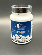 Ortho Molecular Products Ortho-Biotic Dietary Supplement 30 Capsules Exp 01/27