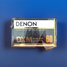 Taśma metalowa DENON DXM 60 – Typ IV – NIEUŻYWANA – Vintage rzadkość
