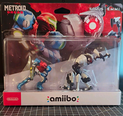 amiibo Samus & E.M.M.I. Doppelpack OVP   Metroid Dread Nintendo Ungeöffnet