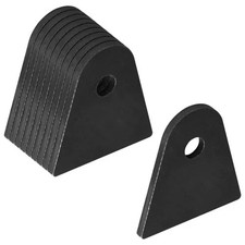 Pack Steel Shock Mount Tabs Universal Weld-on Brackets For 2-78 Height 10