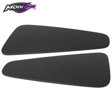 Fits 10-14 Ford Mustang Coupe GT350 Style Side Quarter Window Louver Matte Black