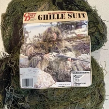 Synthetic Ghille Suit Medium To Large Woodland Bush - 700