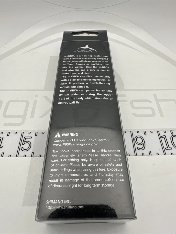 Shimano TP Orca 5.7 in Top Water Stick Bait Fishing Lure Free Shipping - Image 4 of 4