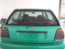 VW Golf 3 1H Heckklappe LD6P fashiongrün inkl. Heckscheibe Fließheck BJ1995