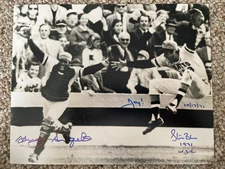 Steve Blass Manny Sanguillen Pittsburgh Pirates Signed 8x10 B/W Photo 1971 WS