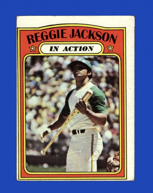 1972 Topps Set-Break #436 Reggie Jackson Ia VG-VGEX *GMCARDS*