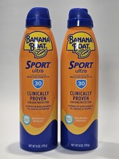 Banana Boat Sport Ultra SPF 30 Sunscreen Spray 6oz Pack Of 2 Exp; 04/2026 3.00 per gallon