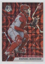 2021 Panini Mosaic Rookie Reactive Red Mosaic Prizm Rafael Marchan #236 0ge4