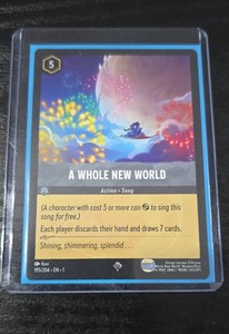 A Whole New World Lorcana | eBay