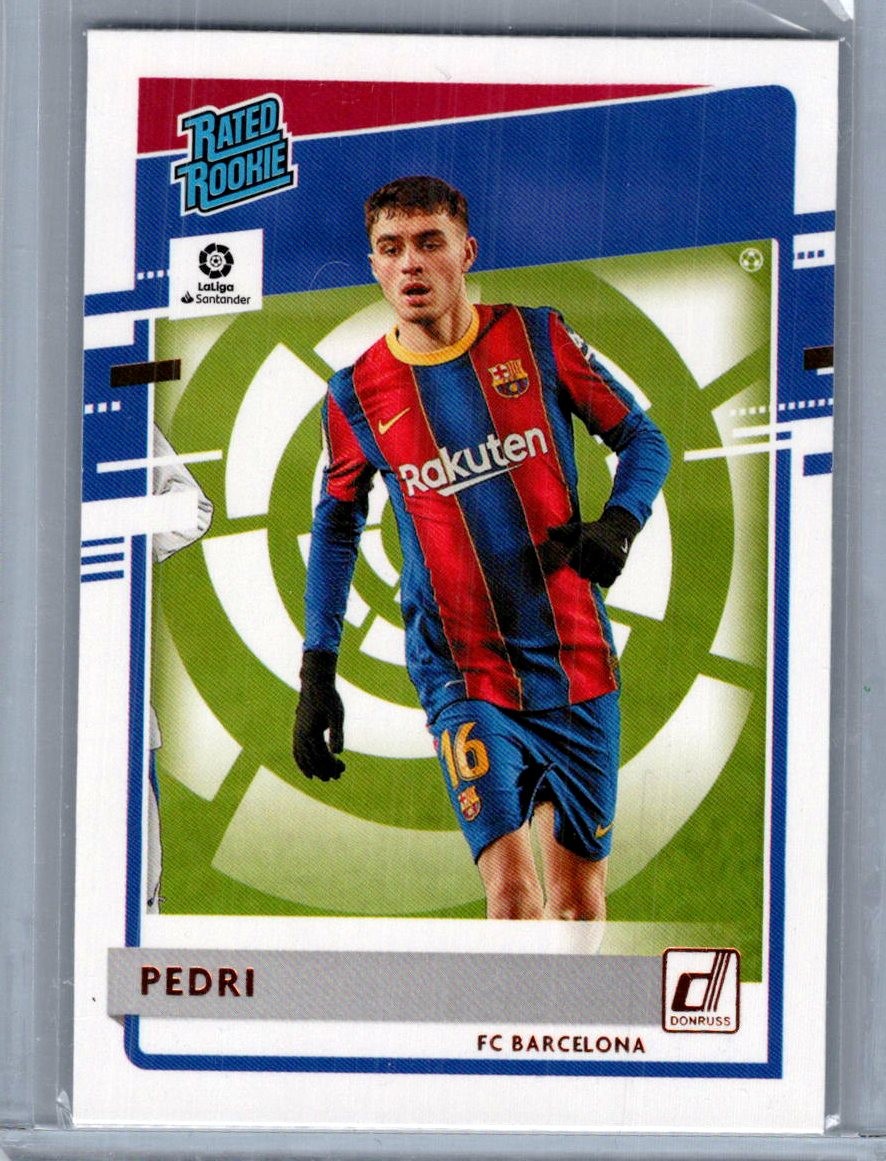 2020-21 Panini Chronicles - Donruss Rated Rookies La Liga #8 Pedri
