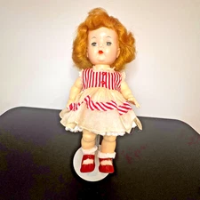 Vinage 1950's "BLOCK CO"  Walker Doll Ginger 12" Inches