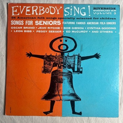 VARIOUS Everybody Sing! Vol. 3 1960 Vinyl LP Wonderland RLP 1420 - VG+