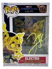 Jamie Foxx Signed Spider-Man Electro Funko Pop 1164 Marvel Autograph Beckett COA