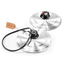 OPPAHA Guarnizione Coperchio Secuquick per Pentole AMC Modello 28 e 29 Ø 24cm