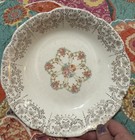 Sebring Pottery Co Fortune 22k Gold Trim Set Of 4 Salad Or Desert Dishes — photo 10