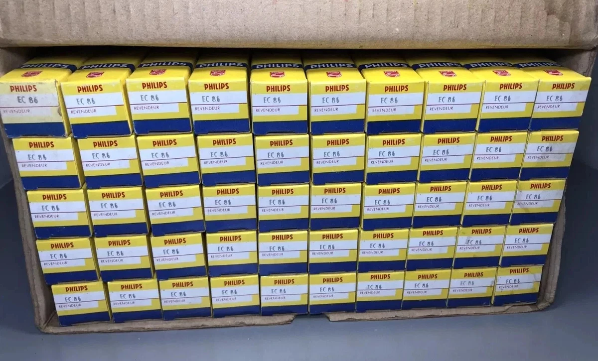6 X EY82 PHLPS Label Vacuum Tube Valve Röhre NOS NB | eBay