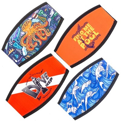 Diving Mask Strap Neoprene Cover for Goggles | Snorkel Freediving Accessory 4PC