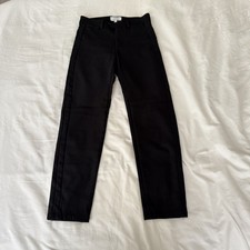 And Other Stories Black Tapered Cropped Trousers