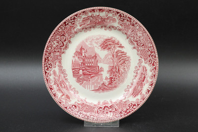 Petrus Regout & Co Maastricht Castillo rot Kuchenteller Teller Holland Ø 20 cm