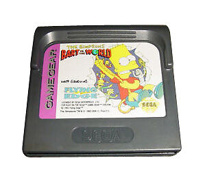 Simpsons: Bart vs. The World (Sega Game Gear, 1993) for sale Simpsons: Bart vs. The World (Sega Game Gear, 1993) for sale