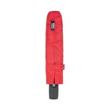 Roka Unisex Waterloo Recycled Nylon Umbrella - Cranberry Red/Plum Purple