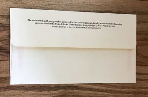 UNITED WE STAND FLAG STAMP 22k GOLD REPLICA OCT 24 2001 FDC 9/11/2001 Gift Idea - Picture 3 of 4