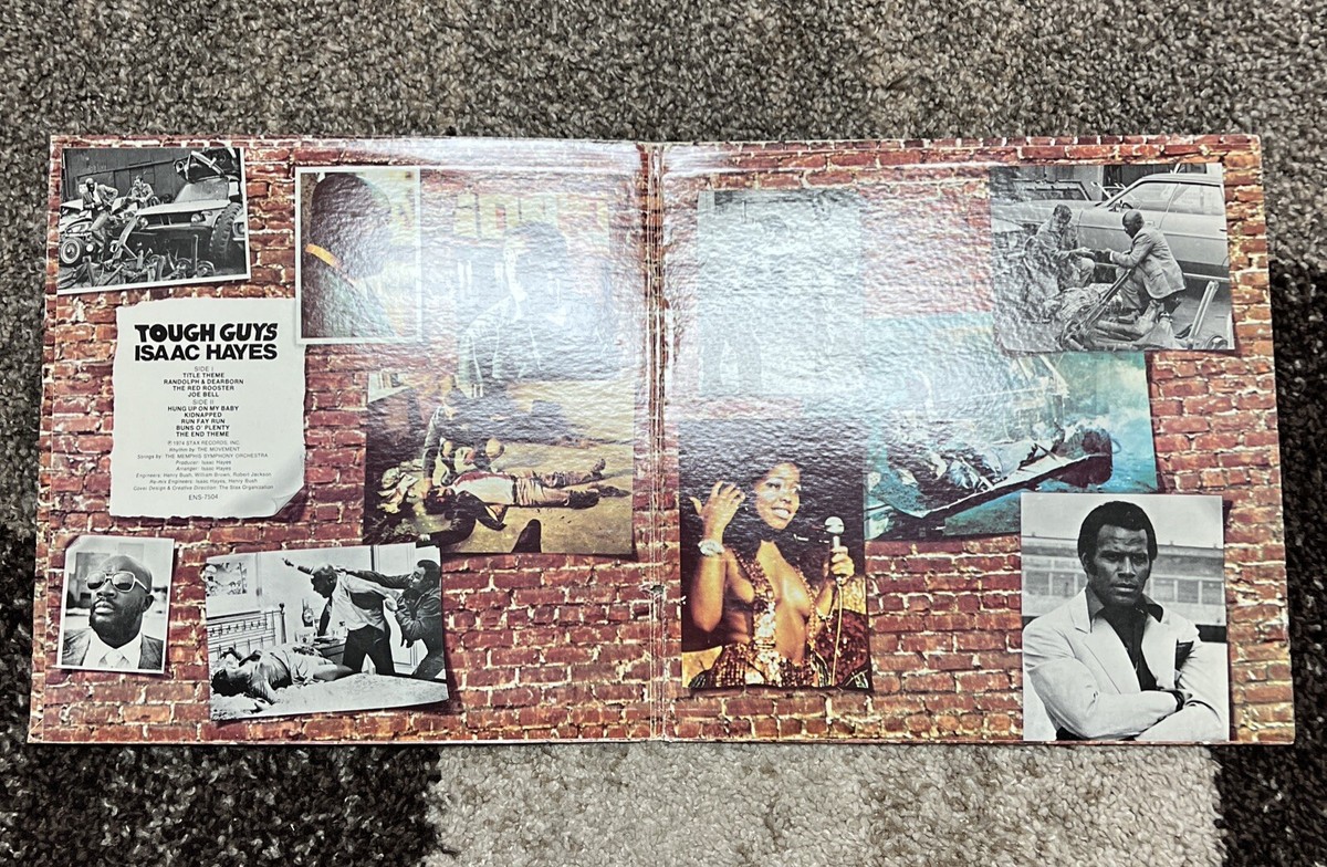 Isaac Hayes Tough Guys Vinyl LP 1974 Sonic First Pressing