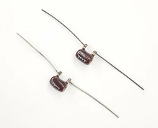 Lot of 2 Ohmite 2801, 5.1K Ohm 3 Watt Wirewound Power Resistors 3W