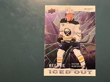 2020-21 Upper Deck Allure - Iced Out Victor Olofsson #IO-4