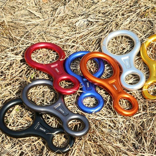 35KN Safety Rope Climbing Winding Slow Down Rescue Rock Tool Figure 8 - Picture 3 of 10