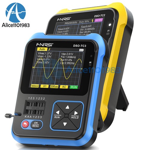 DSOTC2 DSOTC3 Digital Handheld Oscilloscope Transistor Tester Signal