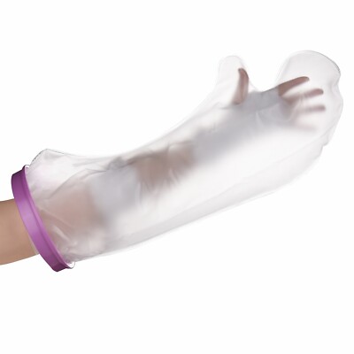 Medots Adult Half Arm Cover Protector for Shower-Reusable, Waterproof Cast Cover